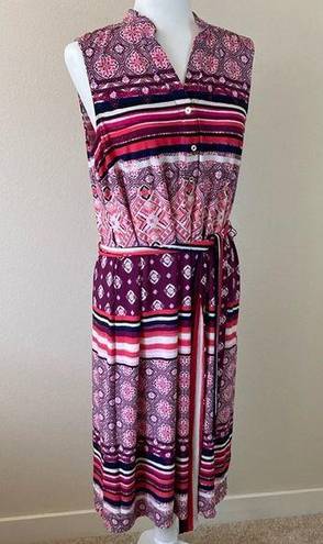 Donna Morgan  Size 12 Retro Style Sleeveless Dress NWOT