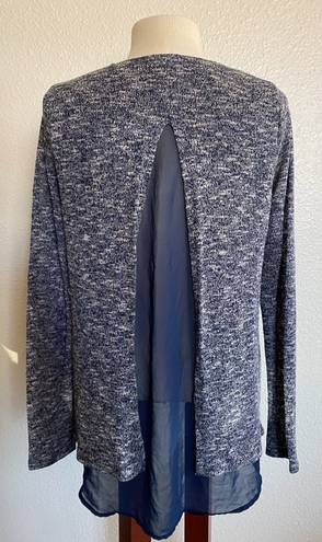 Lush Clothing Blue Cardigan