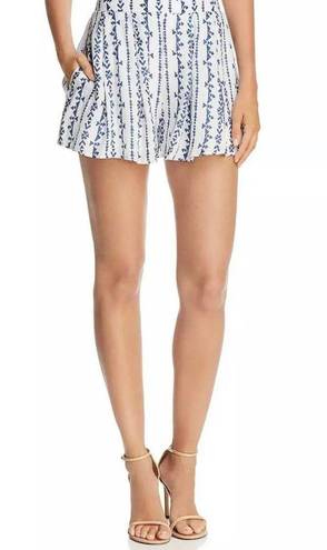 En Crême 2406 en creme printed pleated shorts NWOT