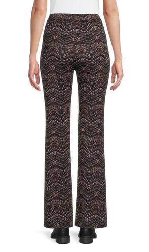 No Bo Nwt   Junior's Print Flared Pants black soot size xsmall(1) bell bottoms