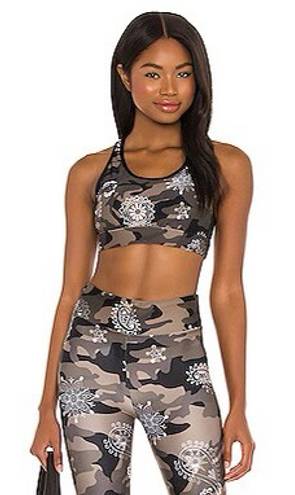 Koral NWT  Bermuda Energy Sports Bra in Camo Green