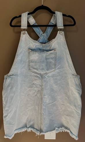 Forever 21 Denim Overall Dress