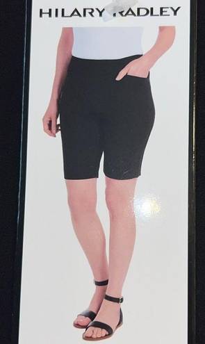 Hilary Radley  Woman’s Bermuda Black Shorts NWT