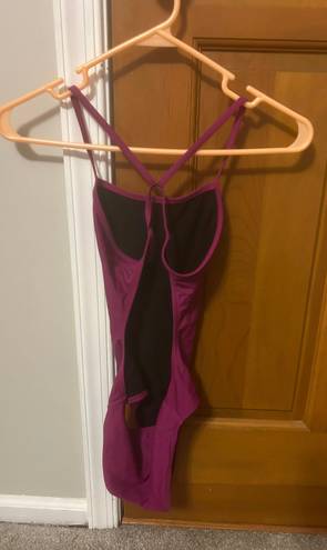 One Piece Swimsuit Purple