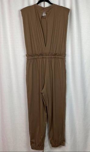 Nordstrom  One One Six Brown Jogger Jumpsuit Sz.1X NWT