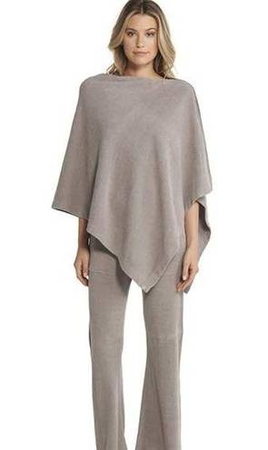 Barefoot Dreams  Cozychic Ultra Lite Poncho OS, Asymmetrical Beige Beach Rock