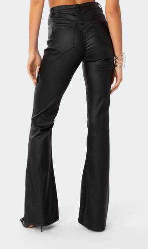 Edikted Black Leather Pants