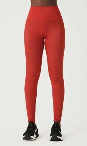 The Row Lanston Sport Red High Rise Workout Leggings