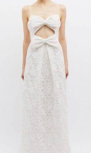 Zimmermann Nwot  lace bow gown