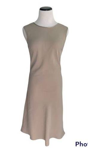 Natori Josie  nude a line sleeveless dress