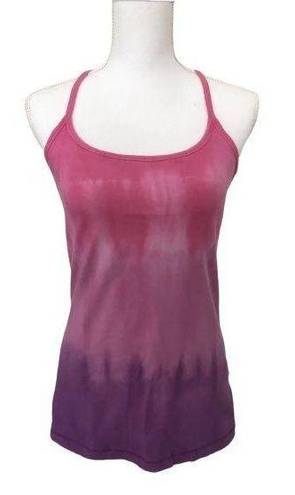 Xersion Yoga Tank Top Pink 92% Cotton Sz Mid