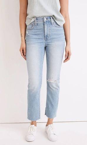 Madewell  Perfect Vintage Jean in Coney Wash Destroyed Edition- Size 26P