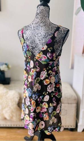 Oscar de la Renta Vintage  Pink Label Sweet Floral Babydoll Nighty Chemise Dress