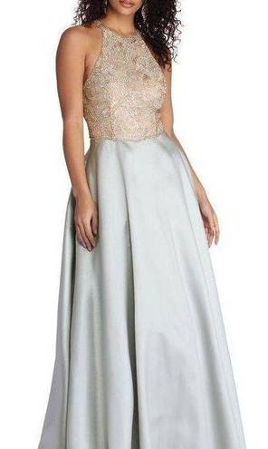 City Triangles Emmy Formal Beaded Ball Gown