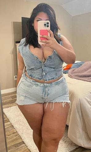 Denim Top Size XL