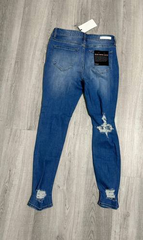 Cello Blue Distressed Denim Jeans 