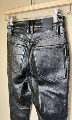 We The Free Liquid Black Phoenix Coated Skinny Jean NWOT