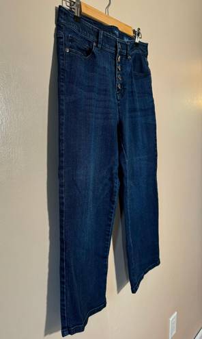 J.Jill  High Rise Straight-Leg Crops Size 10P EUC