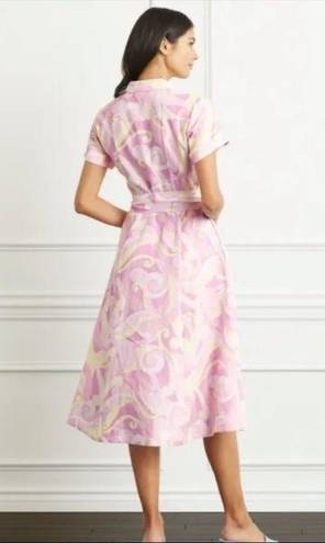 Hill House NWT  The Lilly Dress Candy Kaleidoscope Print Midi Dress Size XXS