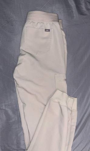 FIGS Jogger Scrub Pants Tan