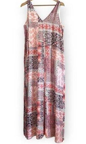 Jessica Simpson  Maternity Patchwork Maxi Dress