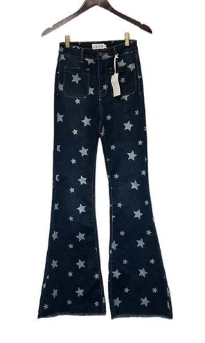 Cello NWT  Stars High Waisted Flare Jeans