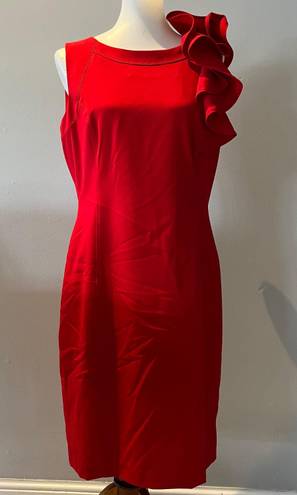 Marvin Richards Red Sheath Dress