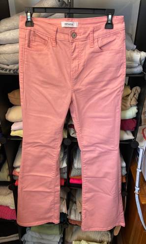 Zenana Outfitters Pink Flare Jeans