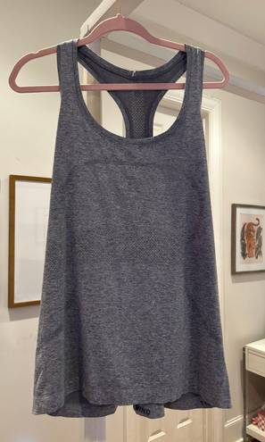 Lululemon Gray Swiftly Tech Racerback Tank Top