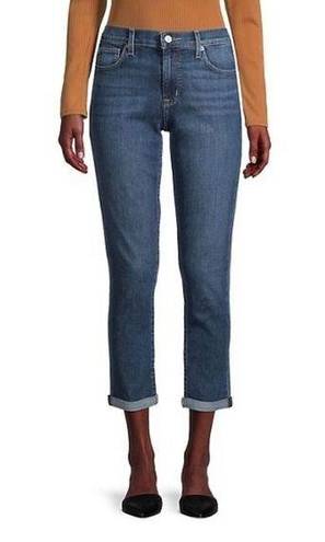 Hudson Jeans NWT HUDSON Natalie Mid-Rise Slim Boyfriend Jeans size 27”