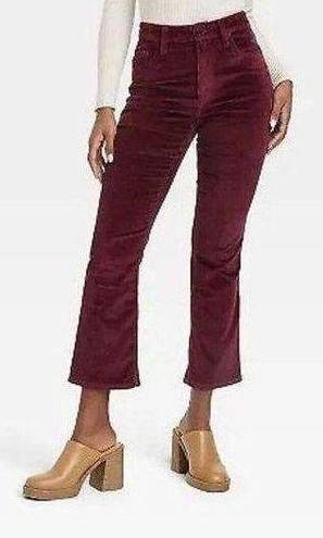 Universal Threads Women's High-Rise Corduroy Bootcut Jeans - Universal Thread Burgundy Size 00