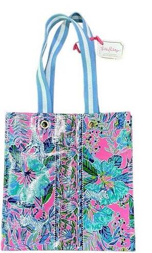 Lilly Pulitzer Lily Pulitzer Market Shopper Tote, Multicolor, Floral Print, OS