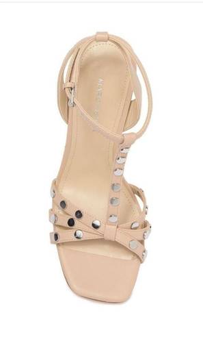 Marc Fisher Marc Fischer-STUDDED BLOCK HEEL SANDAL IN LNALL/278