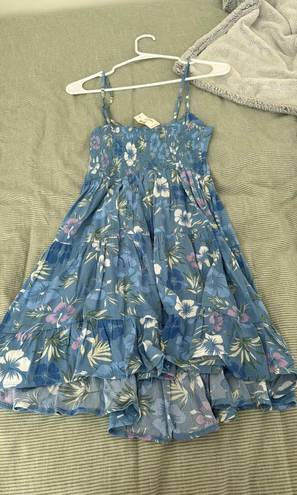 Aeropostale Blue Floral Dress