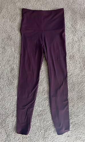 All In Motion Maroon High Rise Leggings