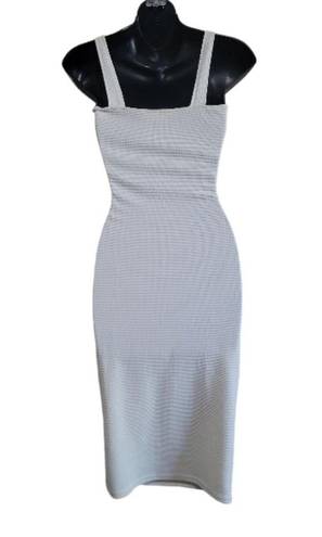 Oh My Love  Women's Cream Sleeveless Midi Dress Size Xsmall