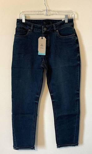 prAna  Buxton Boyfriend Straight Denim Jean Blue Size 4 NEW