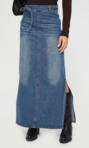 Princess Polly Denim Maxi Skirt