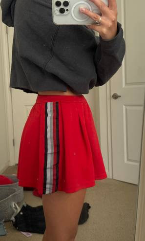 Red Cheer Skirt