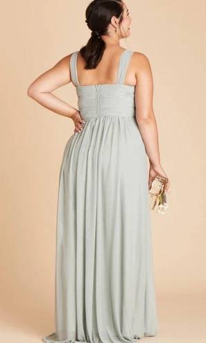 Birdy Grey Elyse Bridesmaid Dress Sage Green Mesh Size 1X