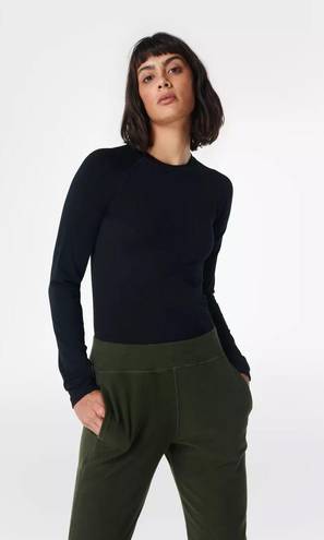 Sweaty Betty Glisten Seamless Long Sleeve Top in Sustainable Bamboo