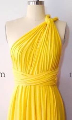 infinity Yellow Dress