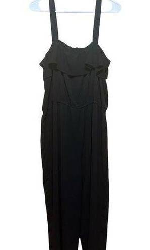 No Bo Black  Ruffle Jumpsuit