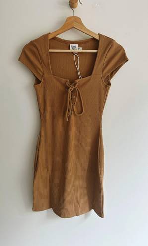 Princess Polly Caleb Mini Dress Brown