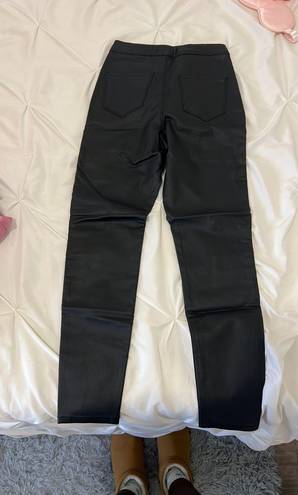 Missguided Faux Leather Pants