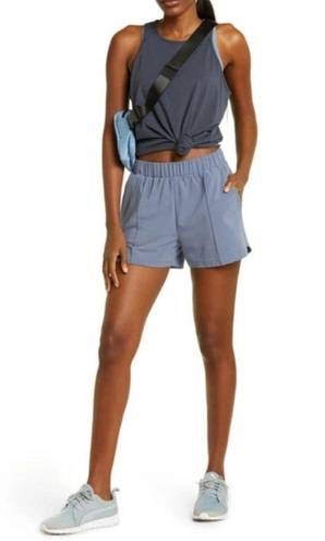 Zella 💕💕 Taylor Getaway High Waist Shorts ~ Grey Folkstone XL NWT