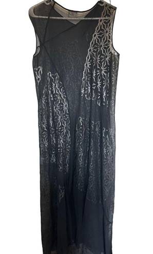 Philosophy  di Alberta ferretti black maxi dress measurements in pictures