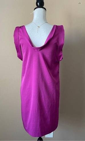 Krass&co NY &  | Magenta Capped Sleeve Shift Dress Sz XS