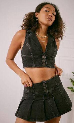 Urban Outfitters BDG Black Denim Mini Skirt