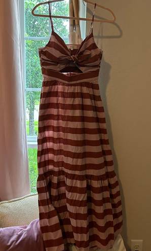 A.L.C. Stripped Maxi Dress